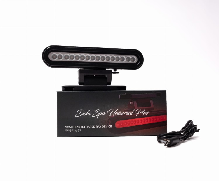 Scalp far-infrared ray device