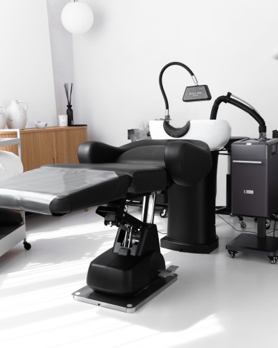 2 - Head Spa Premium Set – Hairdressing Chair + Wash Basin + Sauna